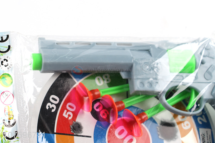 New arrival kids soft bullet gun toy target dart board set