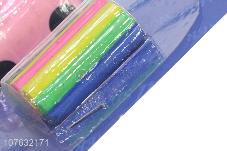 Good Sale Colorful Eraser With Pencil Sharpener Set For Students