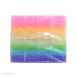 Popular School Office Stationery Colorful Pencil Eraser