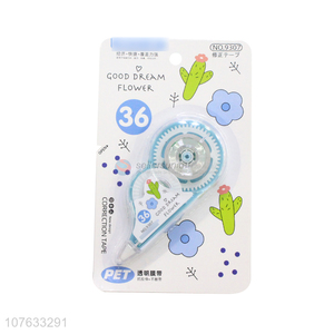 Cartoon Printing Plastic Correction Tape For Students
