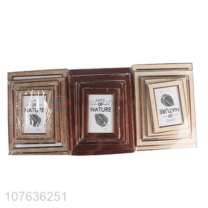 Best selling home wall decorative picture frame plastic photo frame