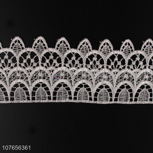 Hot sale factory made lace ribbon for garment accessories