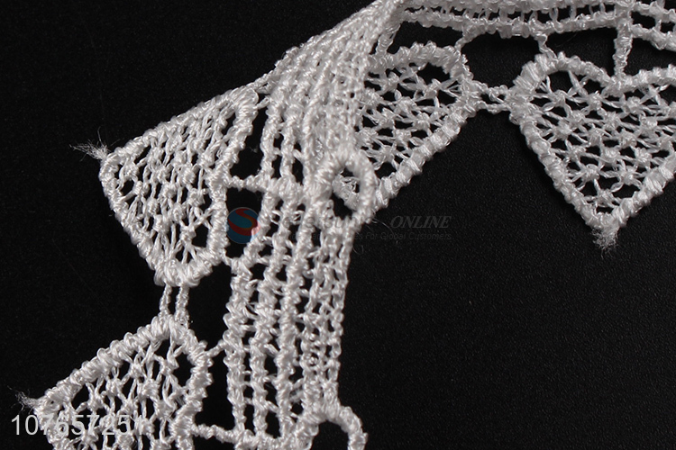 Cheap price soft border trims decorative lace trim for garment