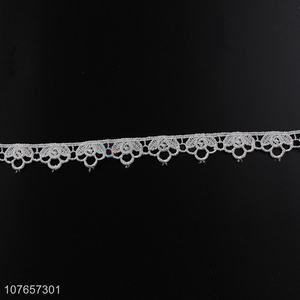 Wholesale fashion embroidery clothing lace trim boder 
