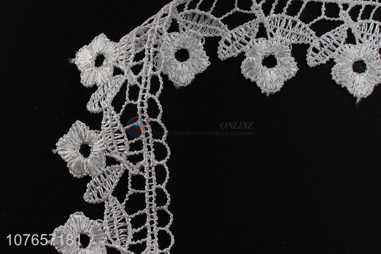 Hot sale nice pattern delicate lace trim for garment decoration