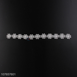 China factory price lace trim flower for wedding dresses