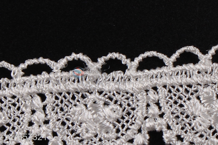 Factory direct hot sales high quality decorative dress lace trim 