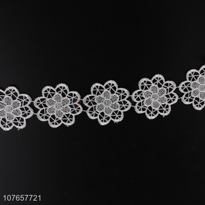 Top quality white guipure trimming lace trim for women