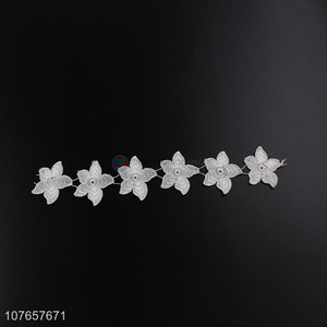 Factory direct sale clothing accessories embroidery lace trim