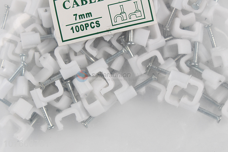 New design cheap white cable clips with high quality