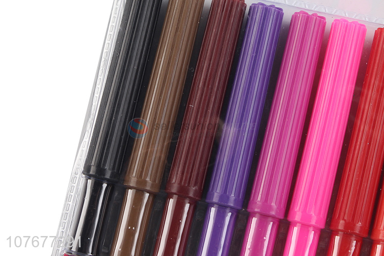 High quality color fiber marker pen painting equipment watercolor pen set