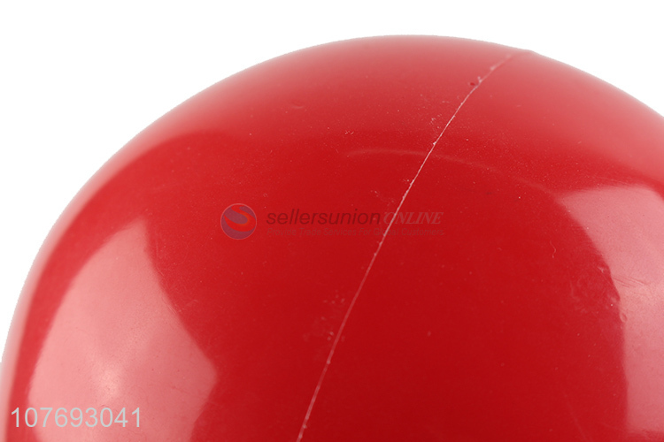 Wholesale red toy ball elastic simulation inflatable toy ball for child