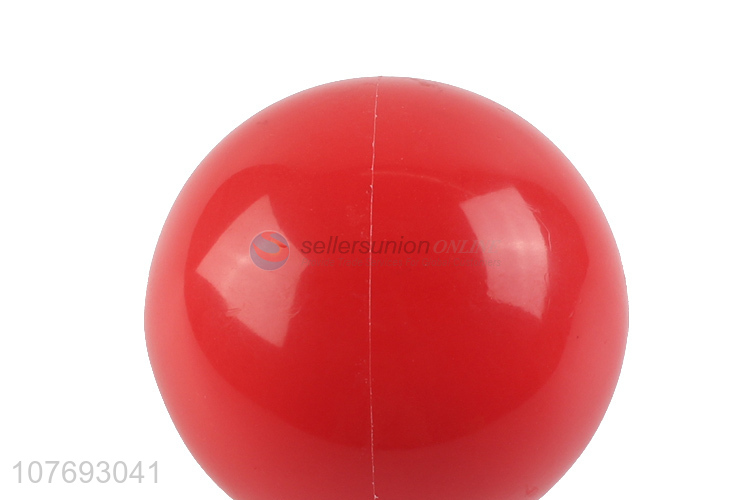 Wholesale red toy ball elastic simulation inflatable toy ball for child