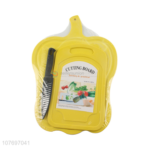 Wholesale multi-purpose aseptic cutting board with fruit knife