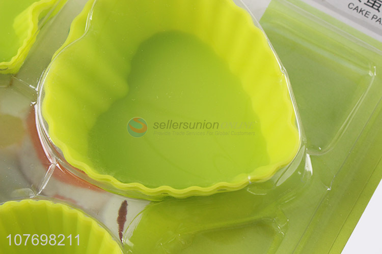 Hot Sale 8 Pieces Silicone Cake Mold Cupcake Mould Set