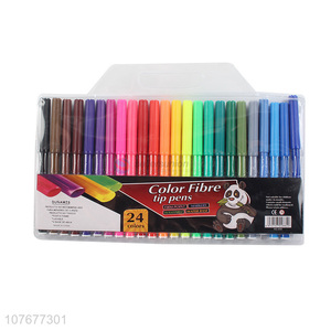 Factory direct children's 24 color pen color marker watercolor pen set