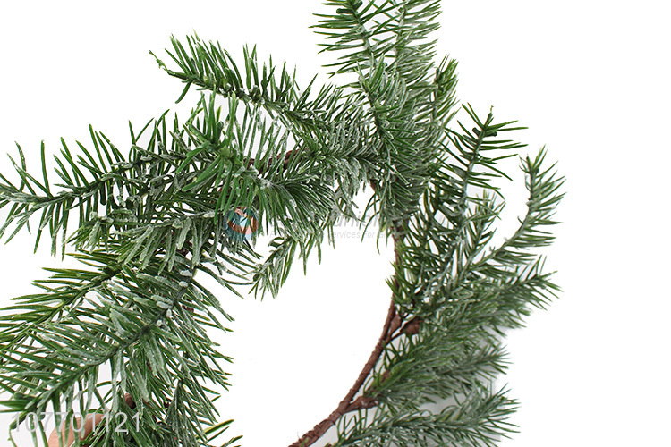 Good quality holiday decoration pine needle Christmas wreath