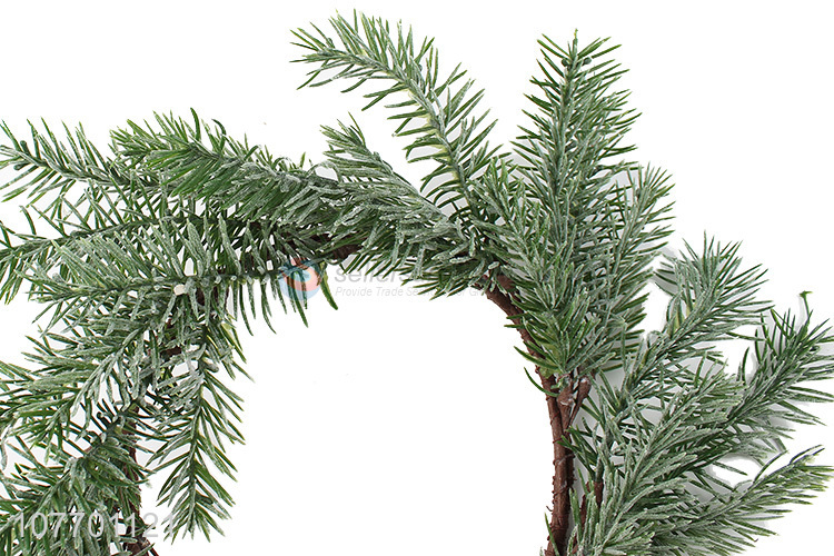 Good quality holiday decoration pine needle Christmas wreath