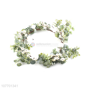Factory direct sale Christmas wreath artificial garland for door decoration