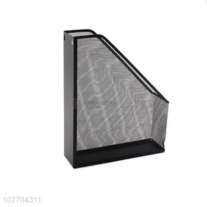 Competitive price metal mesh magzine holder rack magzine container