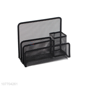 Hot product office stationery 4 in 1 combination pen holder book rack
