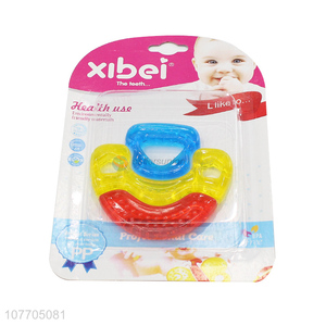 Wholesale bpa free food grade baby teether baby chew toy