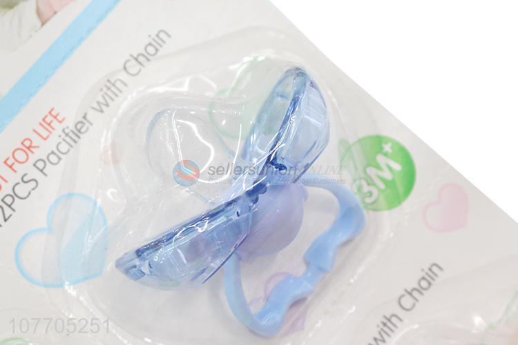 Wholesale safe teething nipple food grade baby pacifier toy