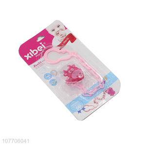 Latest design baby soother clip infant pacifier holder
