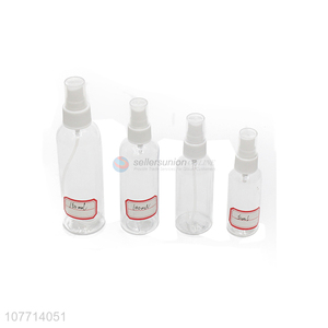Hot Selling Transparent Cosmetic Spray Pump Bottle Perfume Bottle