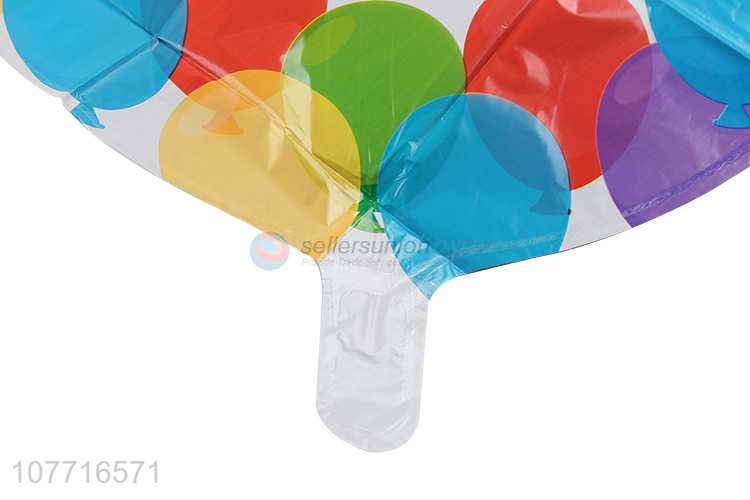 High quality 18 inch round ball Spanish birthday party balloon decoration