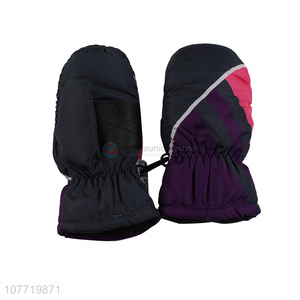 Creative  warm gloves outdoor thickened cold and windproof gloves for children