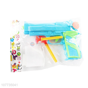 High quality colourful gun toys with soft bullet