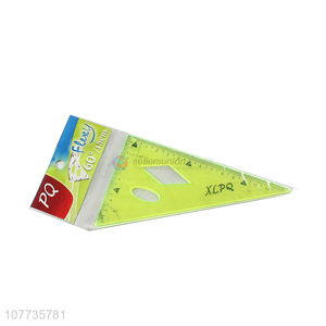 Hot product plastic triangle ruler geometric drawing ruler