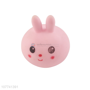 Wholesale cute rabbit shape inflatable floating swim toys