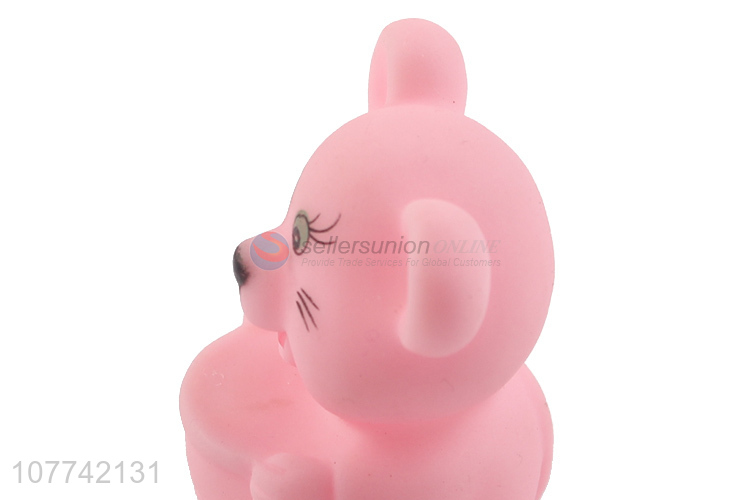 High quality pink soft water kids bath toys for swimming