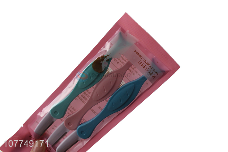 Wholesale professional makeup tool foldable eyebrow razor trimmer