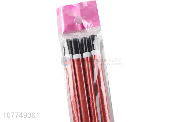 Hot selling full red pencil wood painting pen woodworking pencil