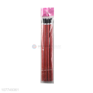 Hot selling full red pencil wood painting pen woodworking pencil