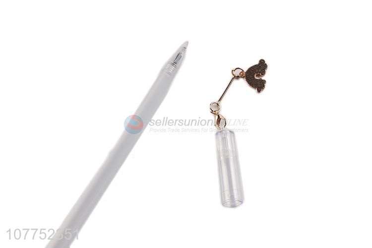 New arrival kawaii pendant gel ink pen lovely gel pen for girls