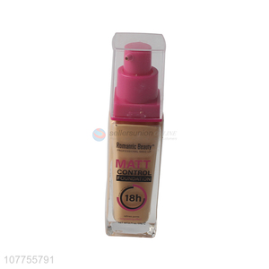 Factory price whitening and flawl liquid foundation 