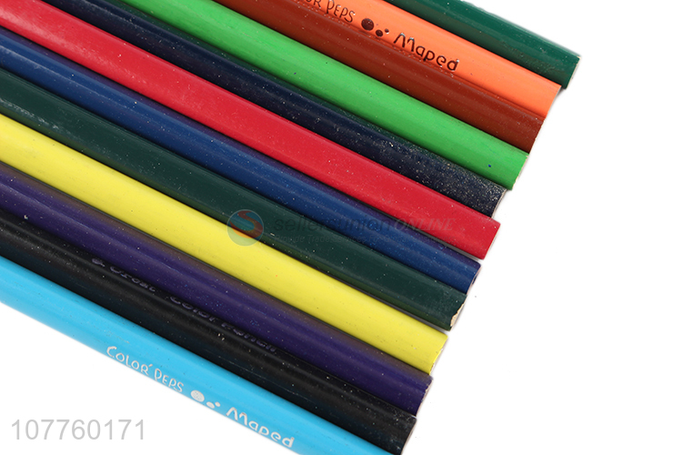 Wholesale cheap price 12 color pencil for drawing