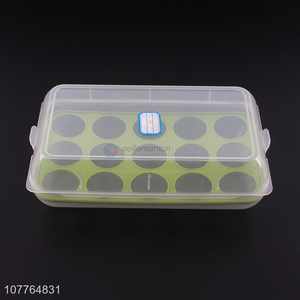 Hot selling 15 grids egg storage box egg tray refrigerator egg container
