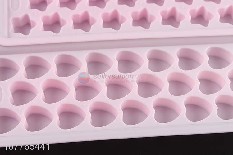 Hot selling 2 packs food grade silicone ice cube tray ice block mold