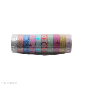 Creative color paper tape decorative small stickers hand account tape