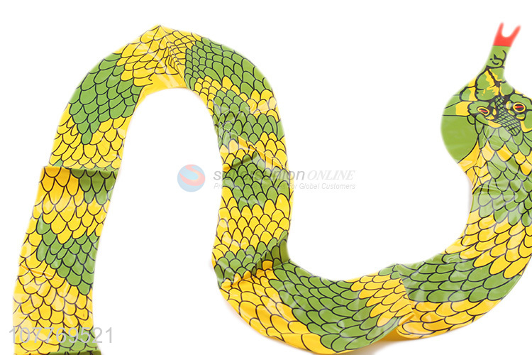 Popular product soft animal snake inflatable toys