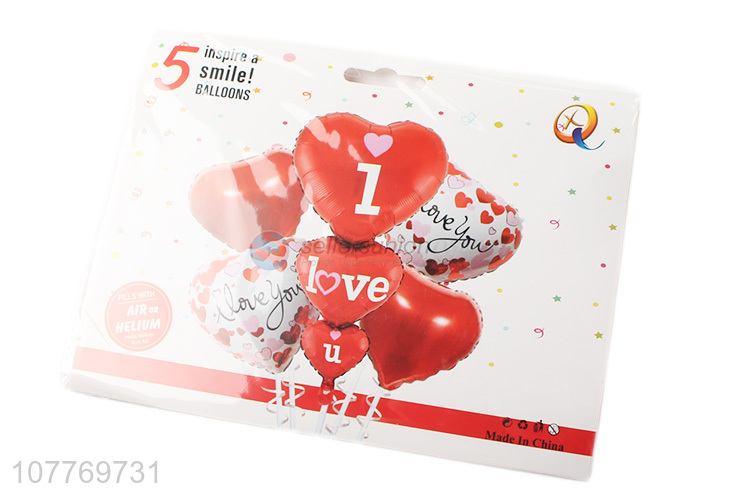 Good sale cheap red balloon set for party decoration