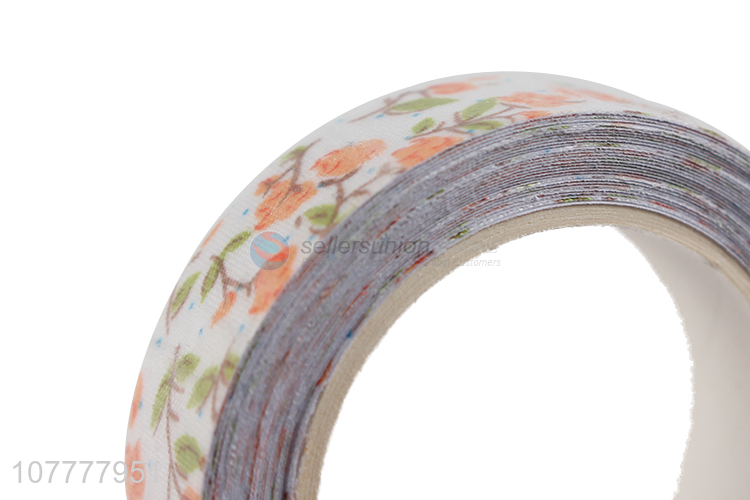 Exquisite popular flower pattern packing tape decorative washi tape