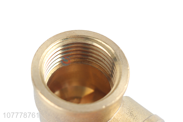 Premium quality 1/2 female thread brass elbow pipe fittings