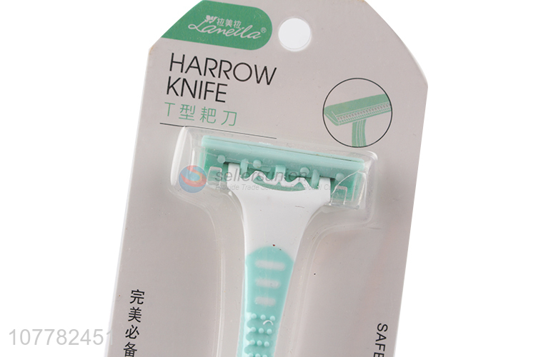 Most popular portable green shaving razor with low price
