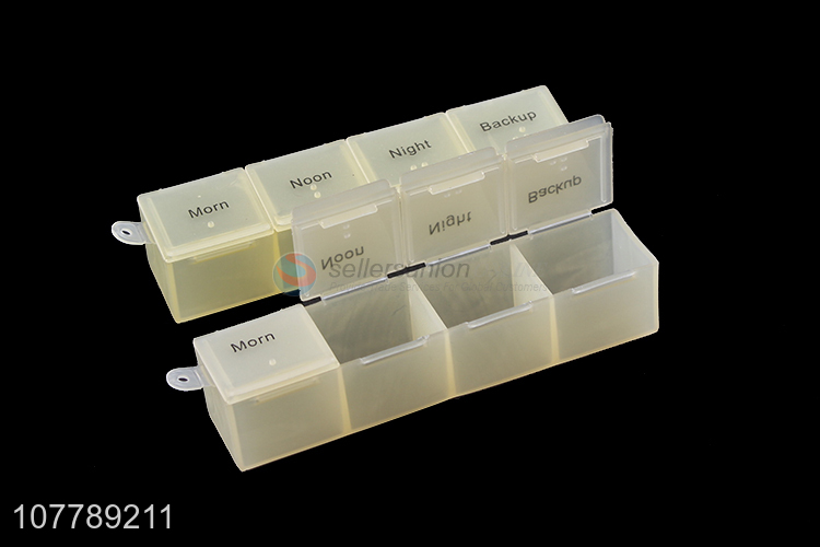 Hot sale portable medicine box travel daily use pill case pill container